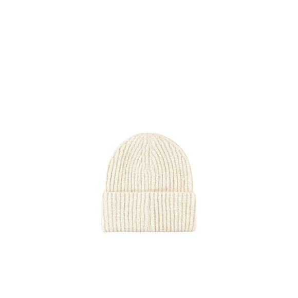 FAVORITE DAUGTER 'THE LOGO PATCH RIB BEANIE' IVORY - Picture 12 of 13